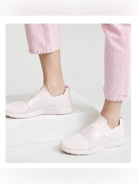 APL Women's Slip-On Techloom Bliss Sneakers - Light Pink